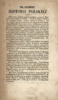 Skarbiec historii polskiej : [broszura]