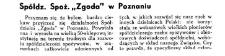 Spółdzielnia Spożywców "Zgoda" w Poznaniu