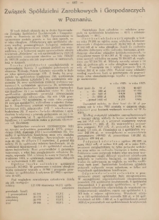 Związek Spółdzielni Zarobkowych i Gospodarczych w Poznaniu.