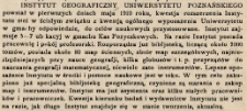 Instytut Geograficzny Uniwersytetu Poznańskiego
