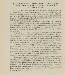 Liceum Handlowe Koedukacyjne Izby Przemysłowo-Handlowej w Poznaniu