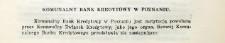 Komunalny Bank Kredytowy w Poznaniu