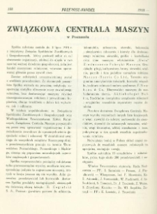 Związkowa Centrala Maszyn w Poznaniu