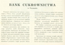 Bank Cukrownictwa w Poznaniu