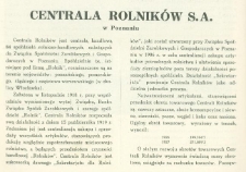 Centrala Rolników S.A. w Poznaniu
