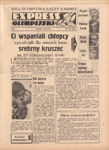 Express Olimpijski: Wydanie specjalne "Expressu Poznańskiego" 1972.08.30 Nr3