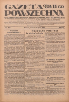 Gazeta Powszechna 1930.07.19 R.11 Nr165