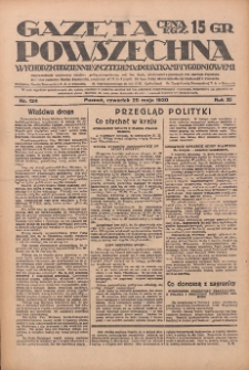 Gazeta Powszechna 1930.05.29 R.11 Nr124