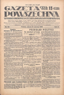 Gazeta Powszechna 1930.06.21 R.11 Nr141