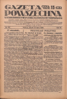 Gazeta Powszechna 1930.07.22 R.11 Nr167