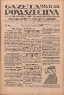 Gazeta Powszechna 1930.08.05 R.11 Nr179