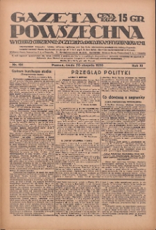 Gazeta Powszechna 1930.08.20 R.11 Nr191