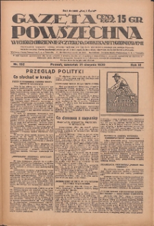 Gazeta Powszechna 1930.08.21 R.11 Nr192