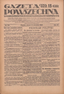 Gazeta Powszechna 1930.09.16 R.11 Nr214