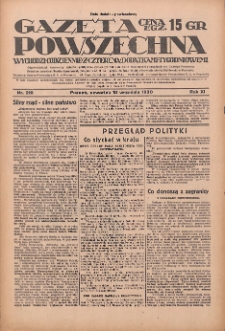 Gazeta Powszechna 1930.09.18 R.11 Nr216