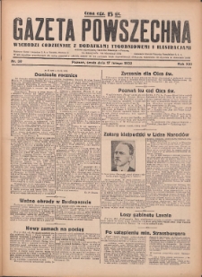 Gazeta Powszechna 1932.02.17 R.13 Nr38
