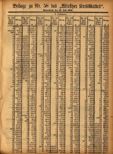Beilage zu Nr.58 des „Wirsitzer Kreisblattes” 1905.07.22