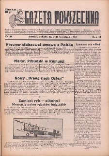 Gazeta Powszechna 1932.04.23 R.13 Nr94