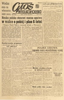 Głos Wielkopolski. 1951.07.01 R.7 nr179 Wyd.AB