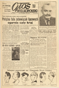 Głos Wielkopolski. 1951.07.02 R.7 nr180 Wyd.AB