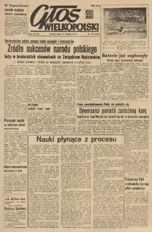 Głos Wielkopolski. 1951.08.15 R.7 nr218 Wyd.AB