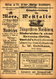 Beilage zu Nr.16 des „Wirsitzer Kreisblattes” 1906.02.24