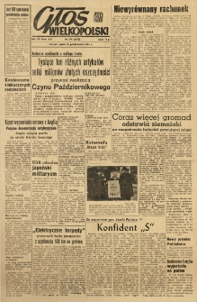 Głos Wielkopolski. 1951.10.19 R.7 nr274 Wyd.AB
