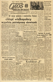 Głos Wielkopolski. 1951.10.21-22 R.7 nr276 Wyd.AB