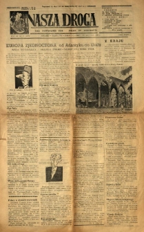 Nasza Droga : the newspaper for Poles in Australia. 1963.05.26 R.12 Nr10