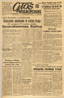 Głos Wielkopolski. 1951.12.22 R.7 nr329 Wyd.AB