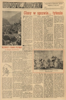 Nowy Świat. Tygodniowy dodatek Głosu Wielkopolskiego. 1950.08.26 R.2 nr34
