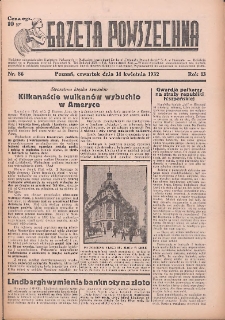 Gazeta Powszechna 1932.04.14 R.13 Nr86