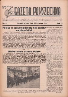 Gazeta Powszechna 1932.04.22 R.13 Nr93