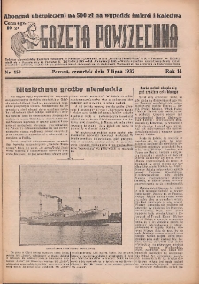 Gazeta Powszechna 1932.07.07 R.14 Nr153