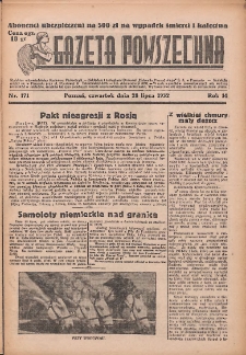 Gazeta Powszechna 1932.07.28 R.14 Nr171