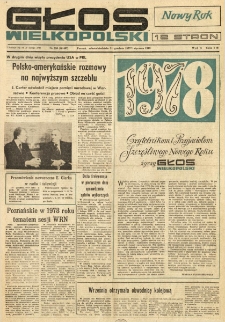 Głos Wielkopolski. 1977.12.31-1978.01.01 R.33 nr296 Wyd.A
