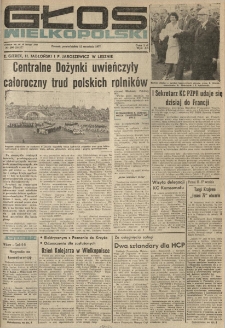 Głos Wielkopolski. 1977.09.12 R.33 nr206 Wyd.AB