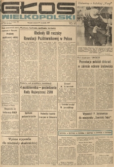 Głos Wielkopolski. 1977.09.27 R.33 nr219 Wyd.AB