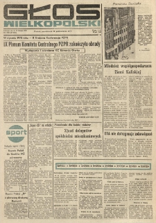 Głos Wielkopolski. 1977.10.10 R.33 nr230 Wyd.AB