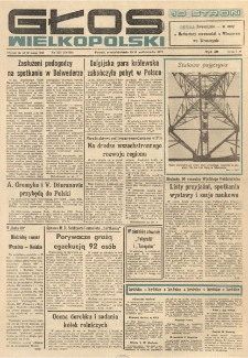 Głos Wielkopolski. 1977.10.15-16 R.33 nr235 Wyd.AB