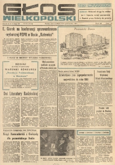 Głos Wielkopolski. 1977.10.22-23 R.33 nr241 Wyd.AB