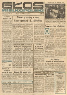 Głos Wielkopolski. 1977.11.17 R.33 nr261 Wyd.AB