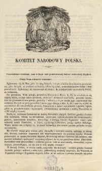 [Apel o jedność Polak&oacute;w i Rusin&oacute;w] Komitet Narodowy Polski