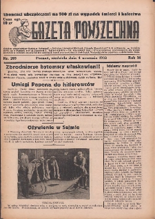 Gazeta Powszechna 1932.09.04 R.14 Nr203