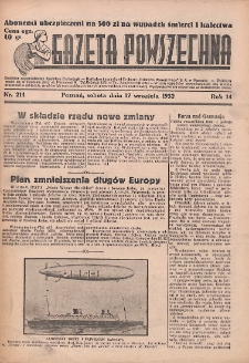 Gazeta Powszechna 1932.09.17 R.14 Nr214