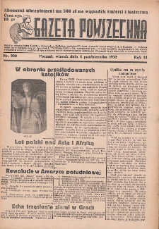Gazeta Powszechna 1932.10.04 R.14 Nr228