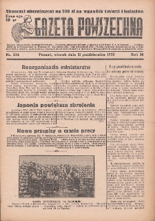 Gazeta Powszechna 1932.10.11 R.14 Nr234