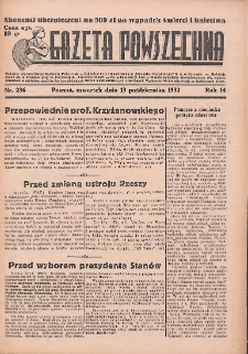 Gazeta Powszechna 1932.10.13 R.14 Nr236