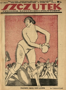 Szczutek : tygodnik satyryczno-polityczny. 1922.01.19 R.5 Nr3