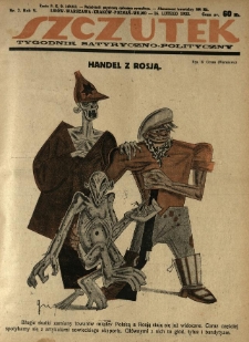 Szczutek : tygodnik satyryczno-polityczny. 1922.02.16 R.5 Nr7